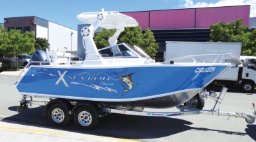 NEW 2018 SEA-ROD X Bowrider Graphics.