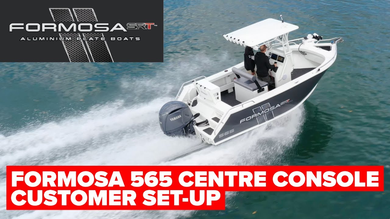 Formosa SRT 565 Centre Console | Yamaha F150XC | Customer Setup | Walkthrough